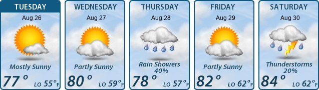 5-Day Forecast