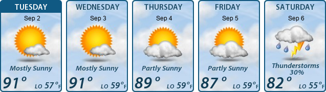 5-Day Forecast