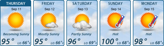 5-Day Forecast