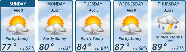 5-Day Forecast