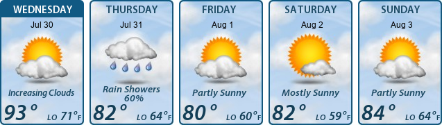 5-Day Forecast