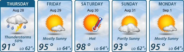 5-Day Forecast