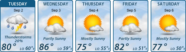 5-Day Forecast